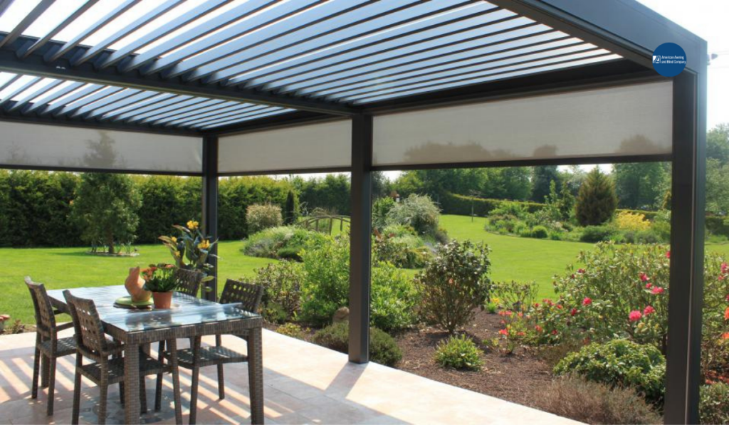 residential retractable pergola